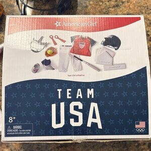 American Girl Team USA Softball Outfit Set